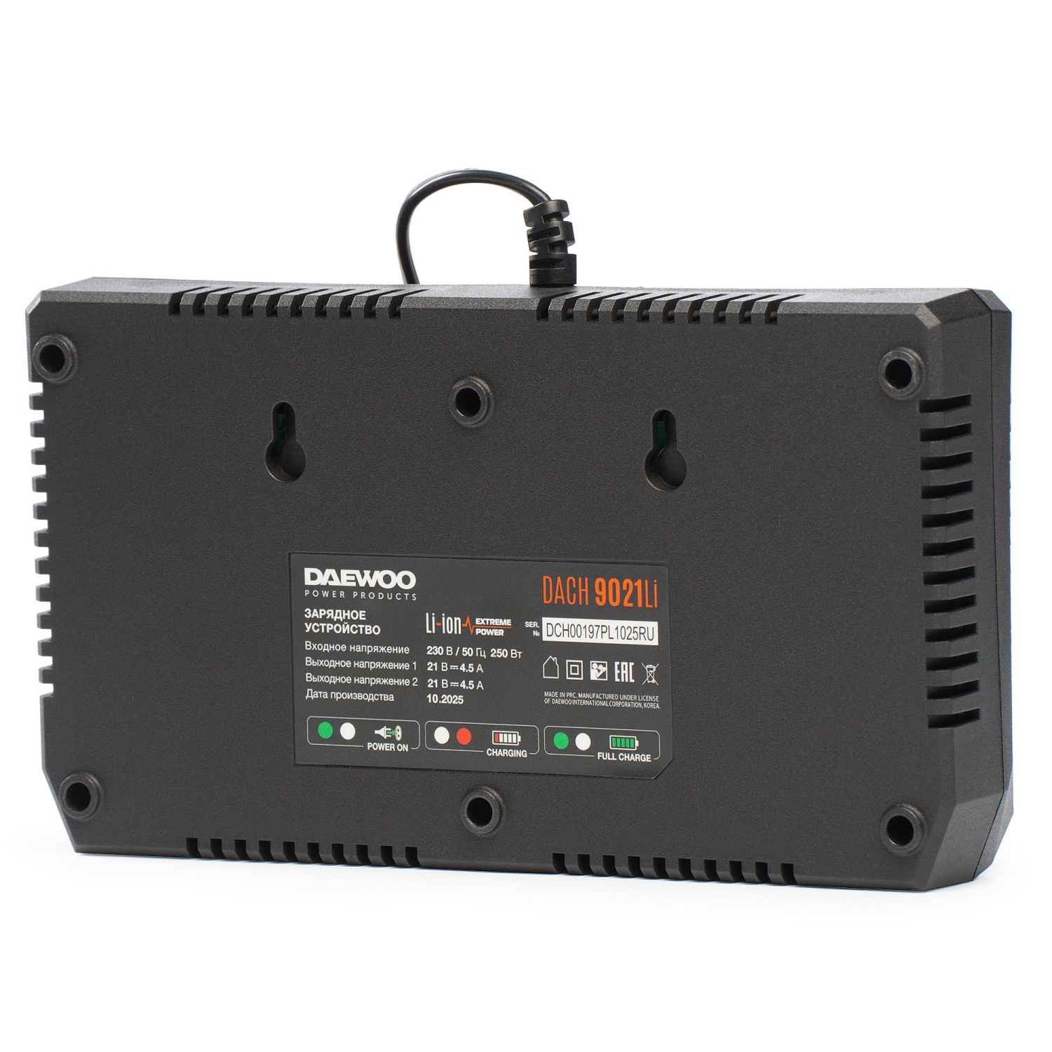 Зарядное устройство DAEWOO DACH 9021Li