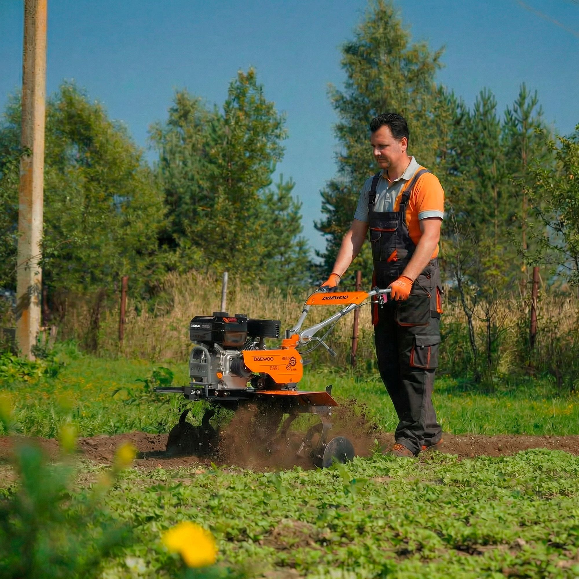 Мотоблок бензиновый DAEWOO DATM 3.1