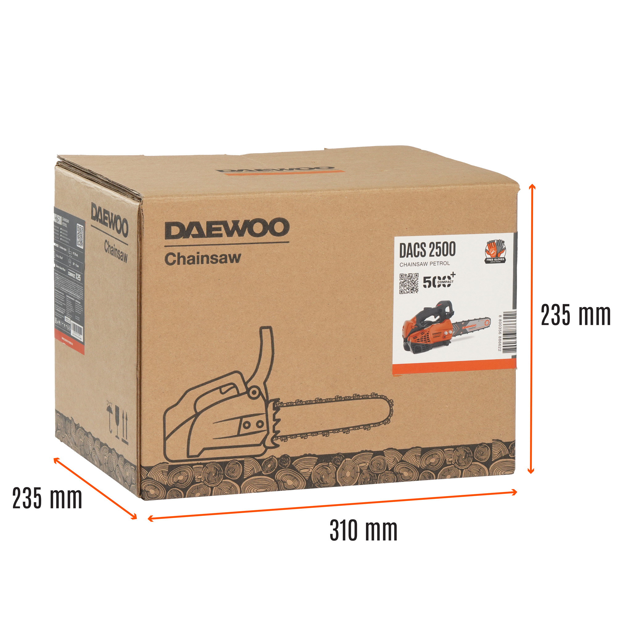 Бензопила DAEWOO DACS 2500