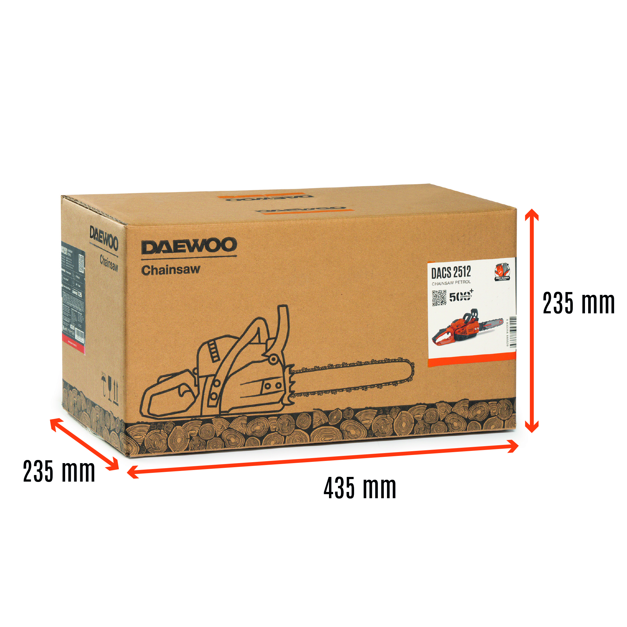 Бензопила DAEWOO DACS 2512