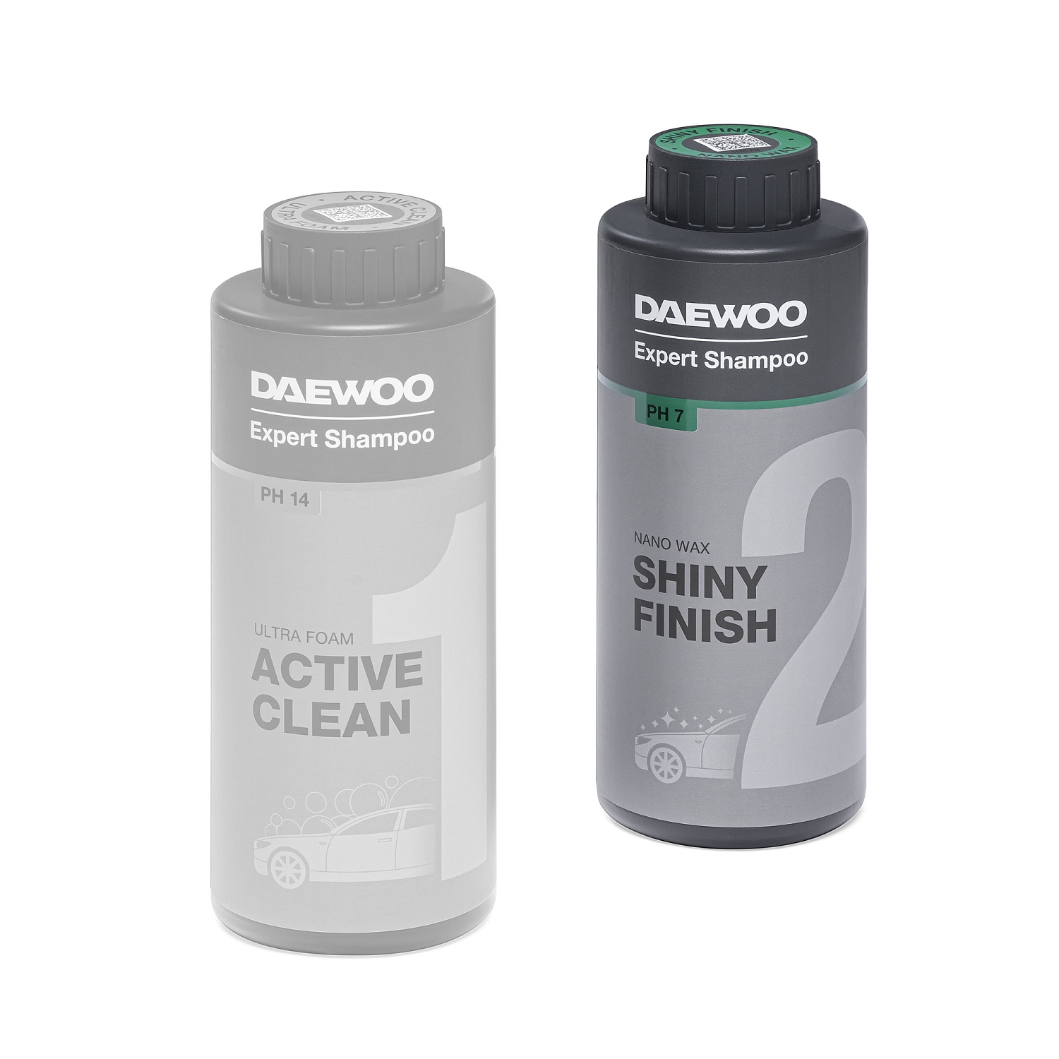 Автошампунь с воском для бесконтактной мойки SHINY FINISH DAEWOO DAWS 210 (1л)