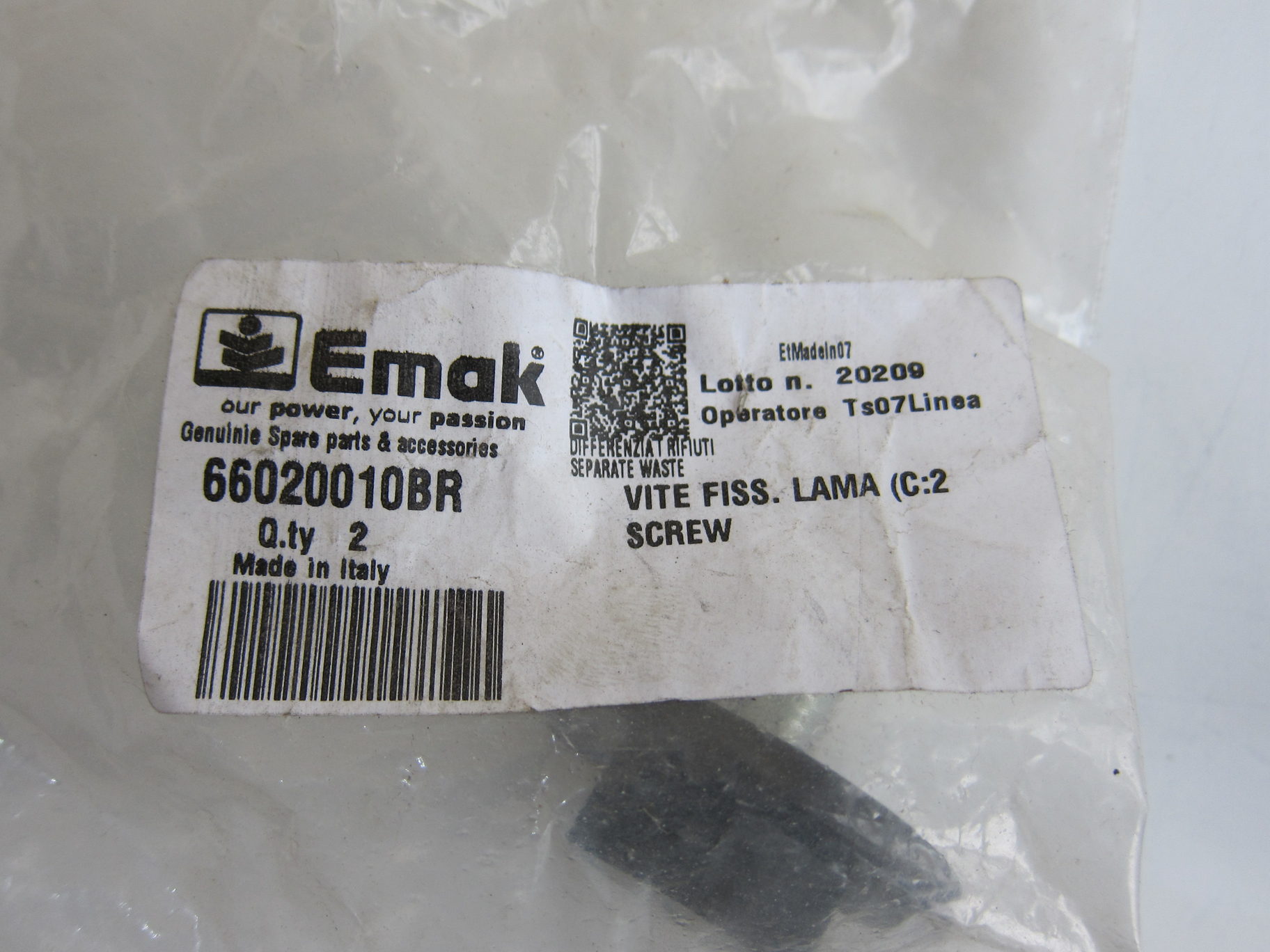 Винт efco 66020010BR