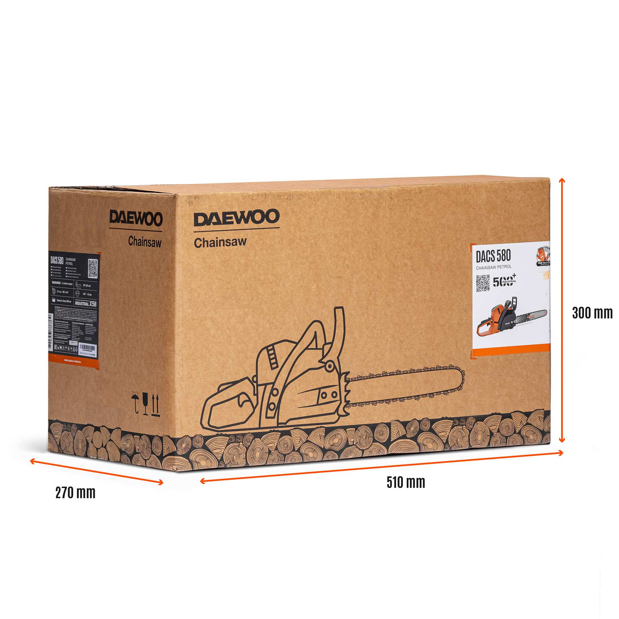 Бензопила DAEWOO DACS 580