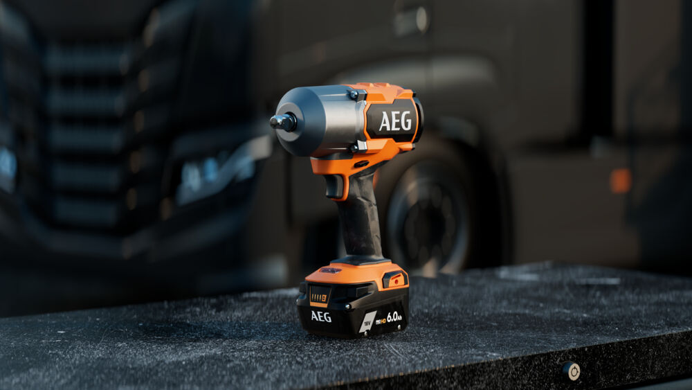 Гайковерт аккумуляторный AEG BSS 18HTF12BL-0 (без аккумуляторов)