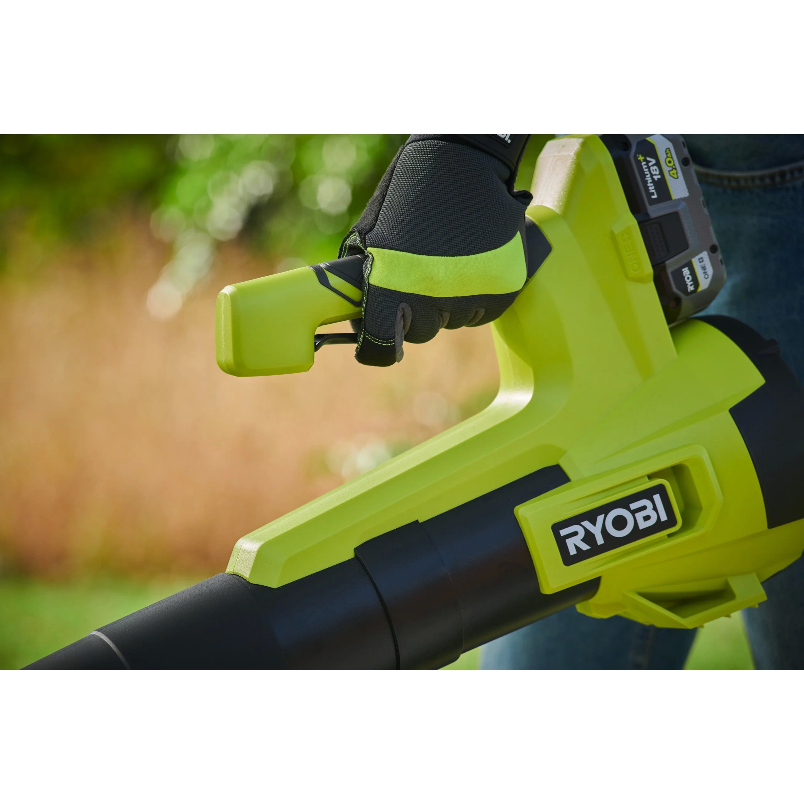 Воздуходувка RYOBI RY18BLB-0 (без батареи) система ONE +