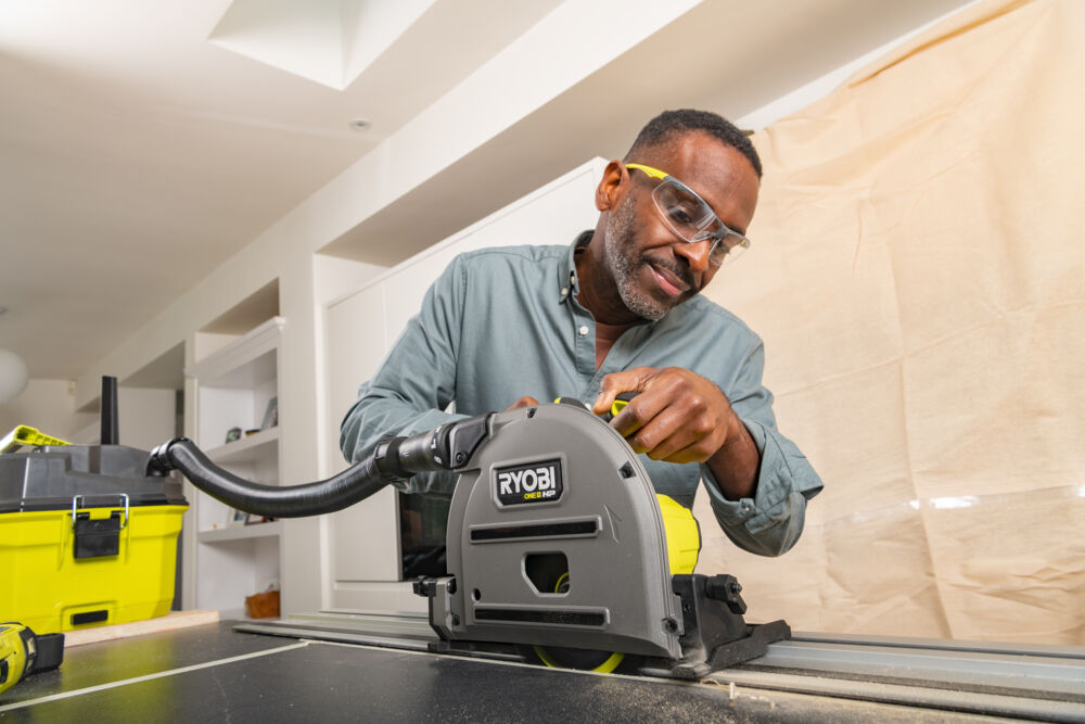 Пила погружная циркулярная RYOBI RPLS18X-0 (без батареи) система ONE +