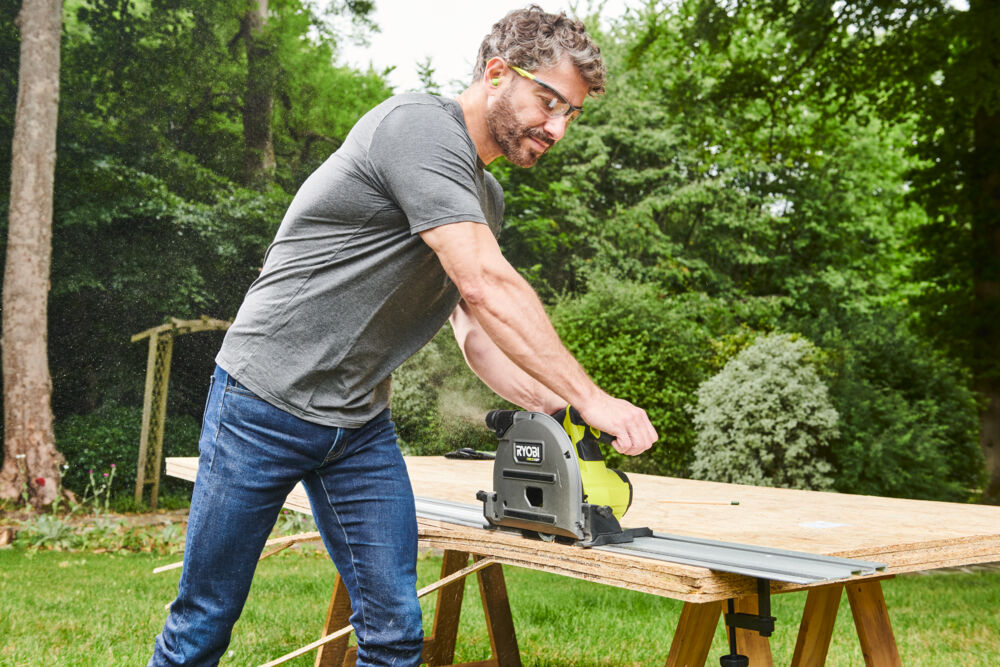 Пила погружная циркулярная RYOBI RPLS18X-0 (без батареи) система ONE +