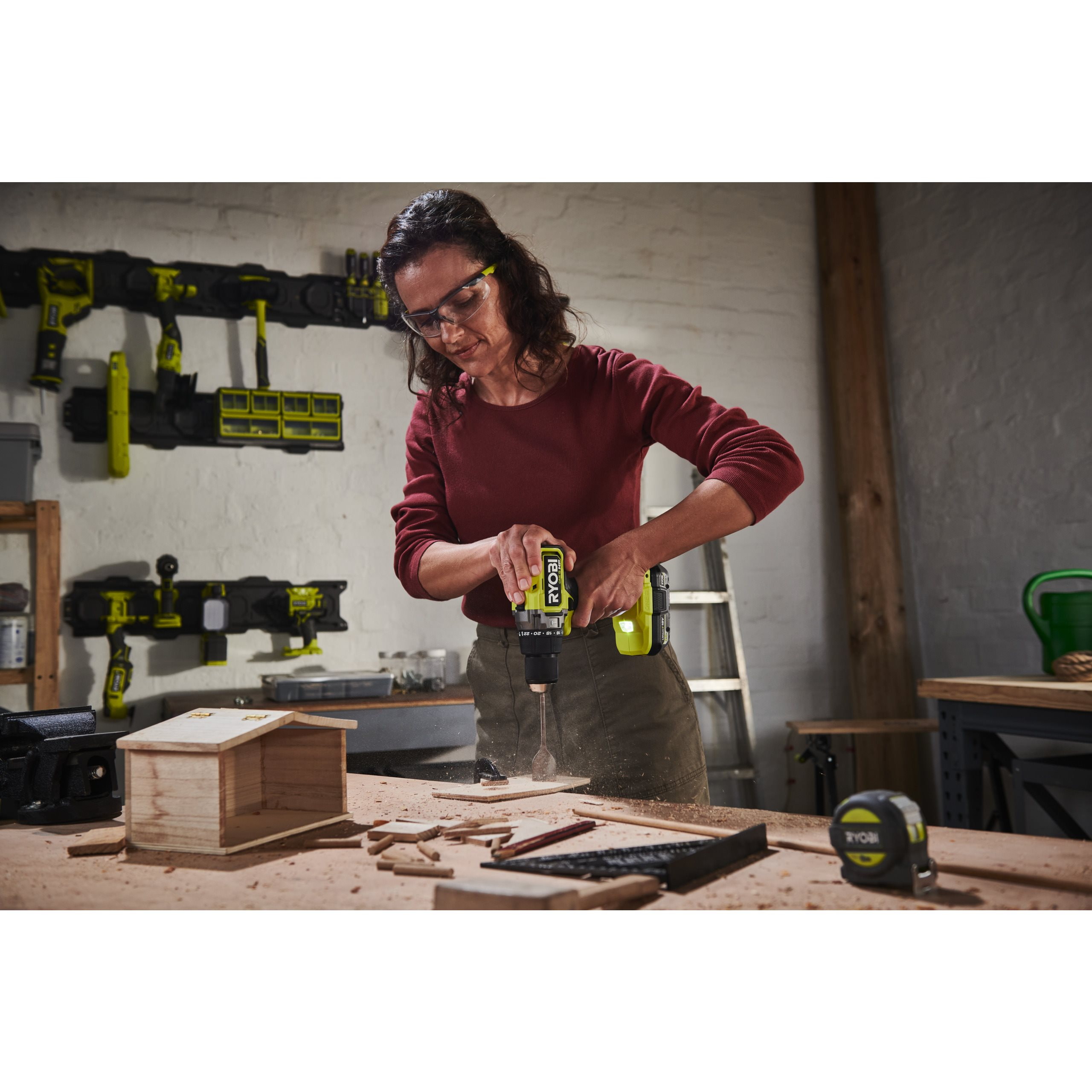 Дрель-шуруповерт ударная RYOBI RPD18X1-1C50S система ONE +