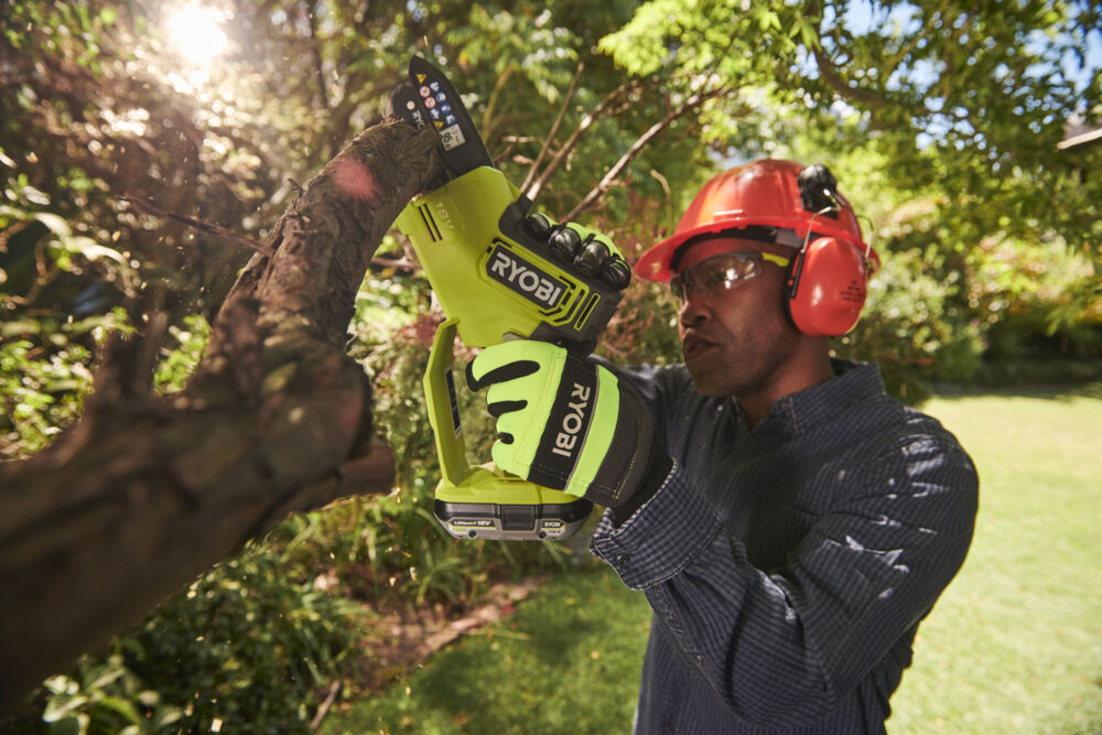 Пила цепная RYOBI RY18PSX10A-0 (без батареи) система ONE +