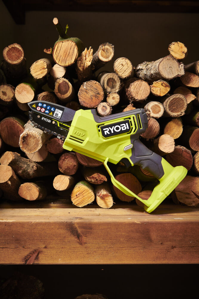 Пила цепная RYOBI RY18PSX10A-0 (без батареи) система ONE +