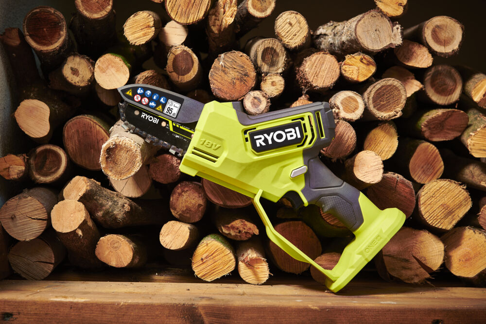 Пила цепная RYOBI RY18PSX10A-0 (без батареи) система ONE +