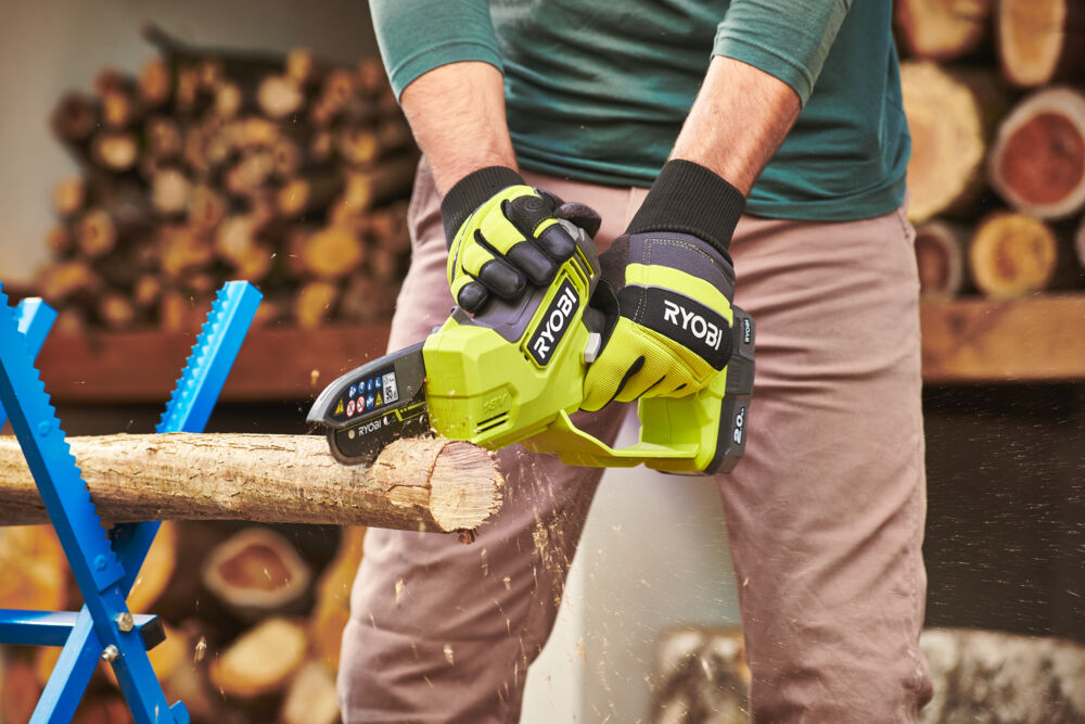 Пила цепная RYOBI RY18PSX10A-0 (без батареи) система ONE +