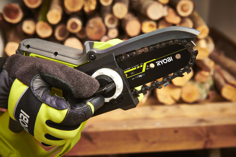 Пила цепная RYOBI RY18PSX10A-0 (без батареи) система ONE +