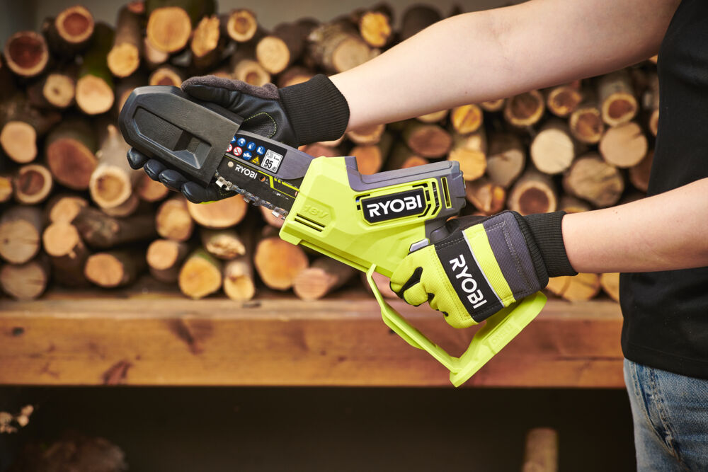 Пила цепная RYOBI RY18PSX10A-0 (без батареи) система ONE +