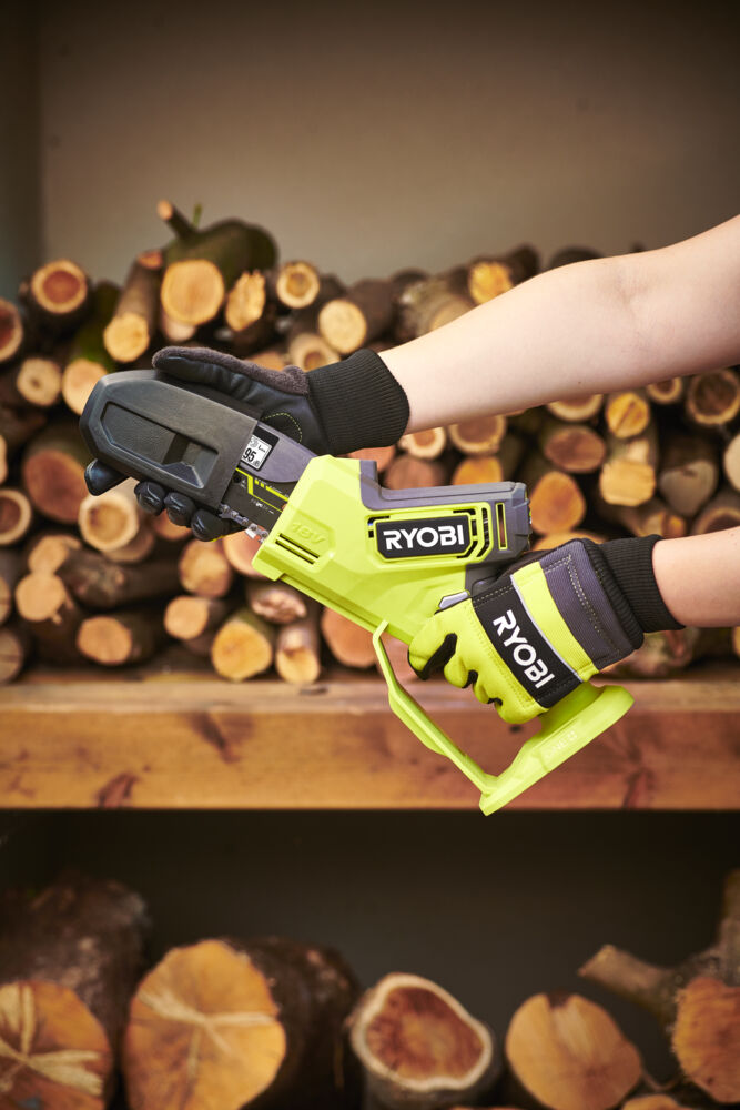 Пила цепная RYOBI RY18PSX10A-0 (без батареи) система ONE +