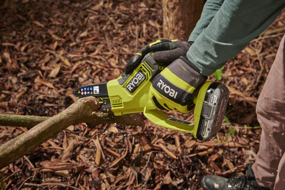 Пила цепная RYOBI RY18PSX15A-120 система ONE +
