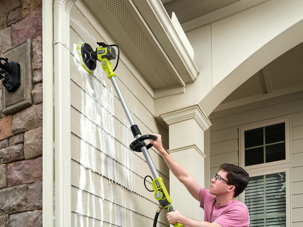 Телескопическая щетка RYOBI RWTS18-0 (без батареи) система ONE +