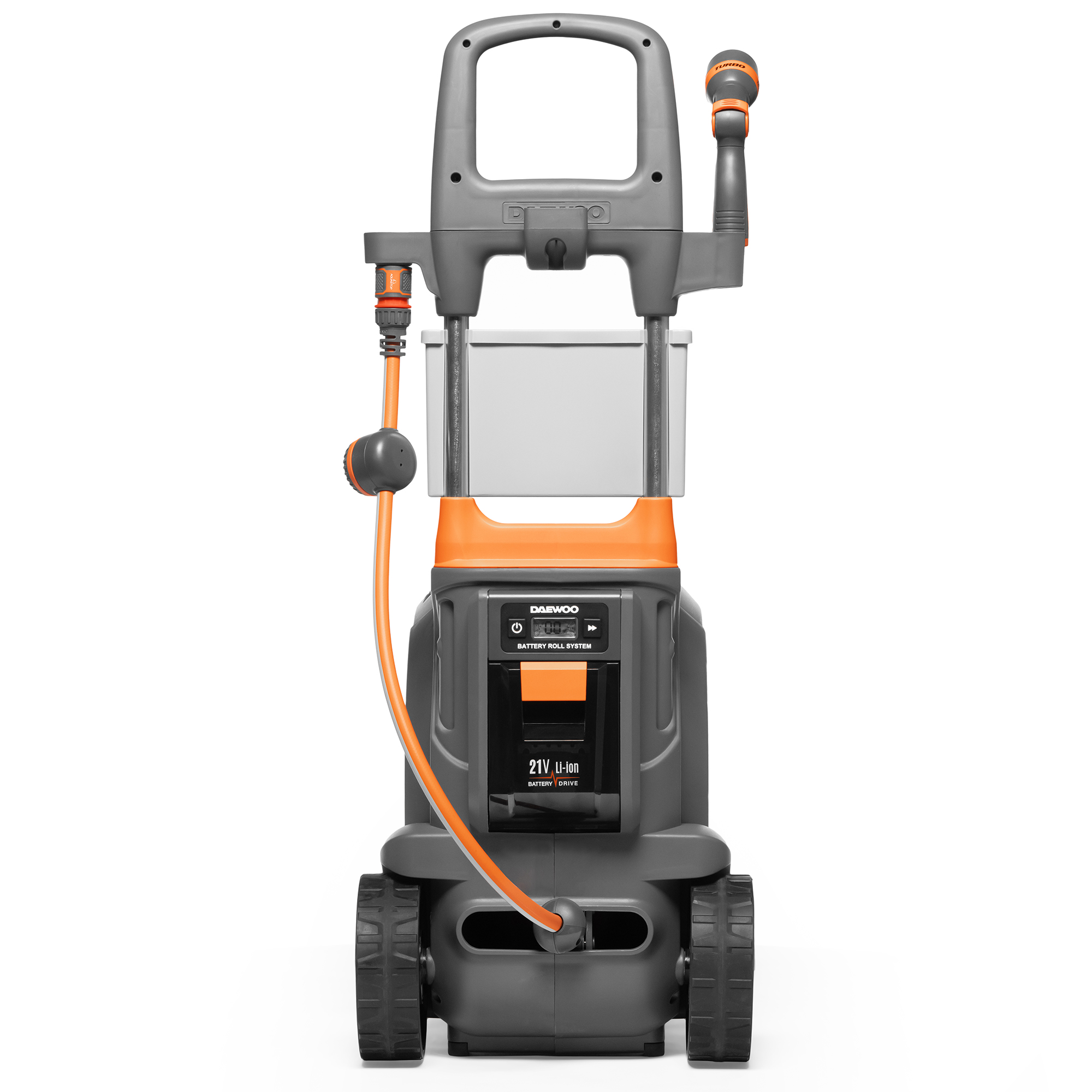 Тележка аккумуляторная Smart Cart со шлангом 40м DAEWOO DWR 4021Li Set