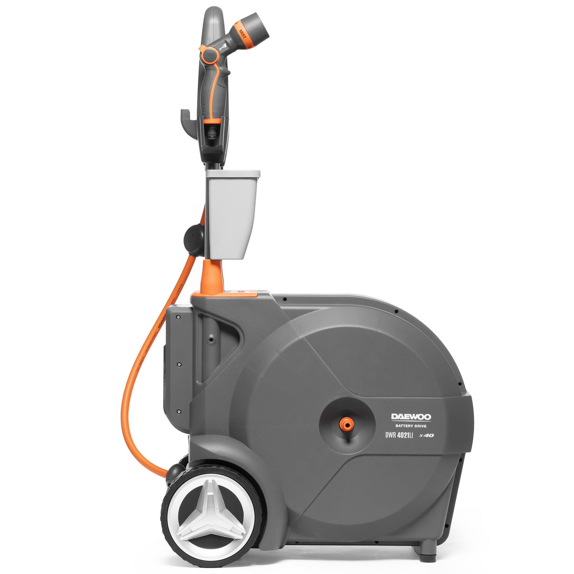 Тележка аккумуляторная Smart Cart со шлангом 40м DAEWOO DWR 4021Li Set
