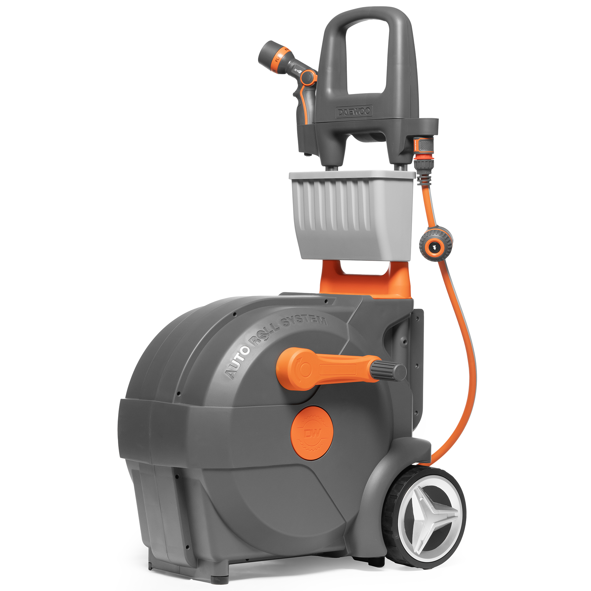 Тележка аккумуляторная Smart Cart со шлангом 40м DAEWOO DWR 4021Li Set
